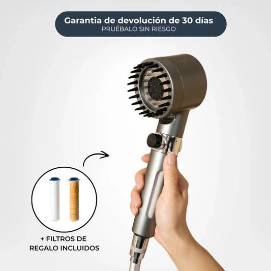 Mejora tu piel y tu cabello desde la primera ducha gracias a AquaFlex